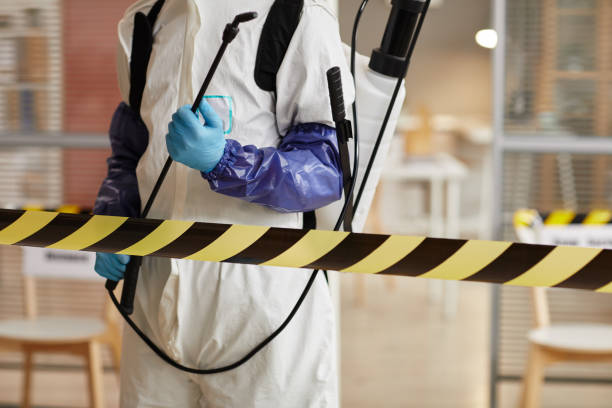 Professional Blood Cleanup technician working in Thorntown, IN